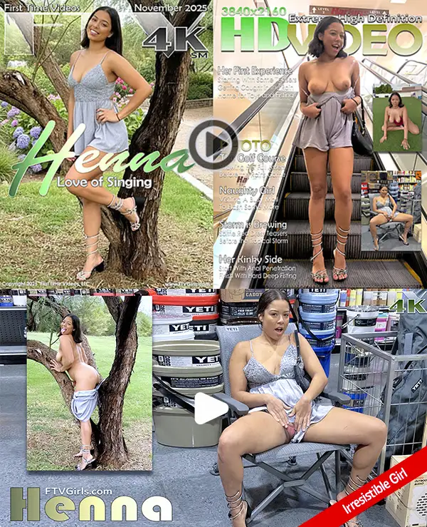 Henna — First Public Nude Session · Nov 11, 2025