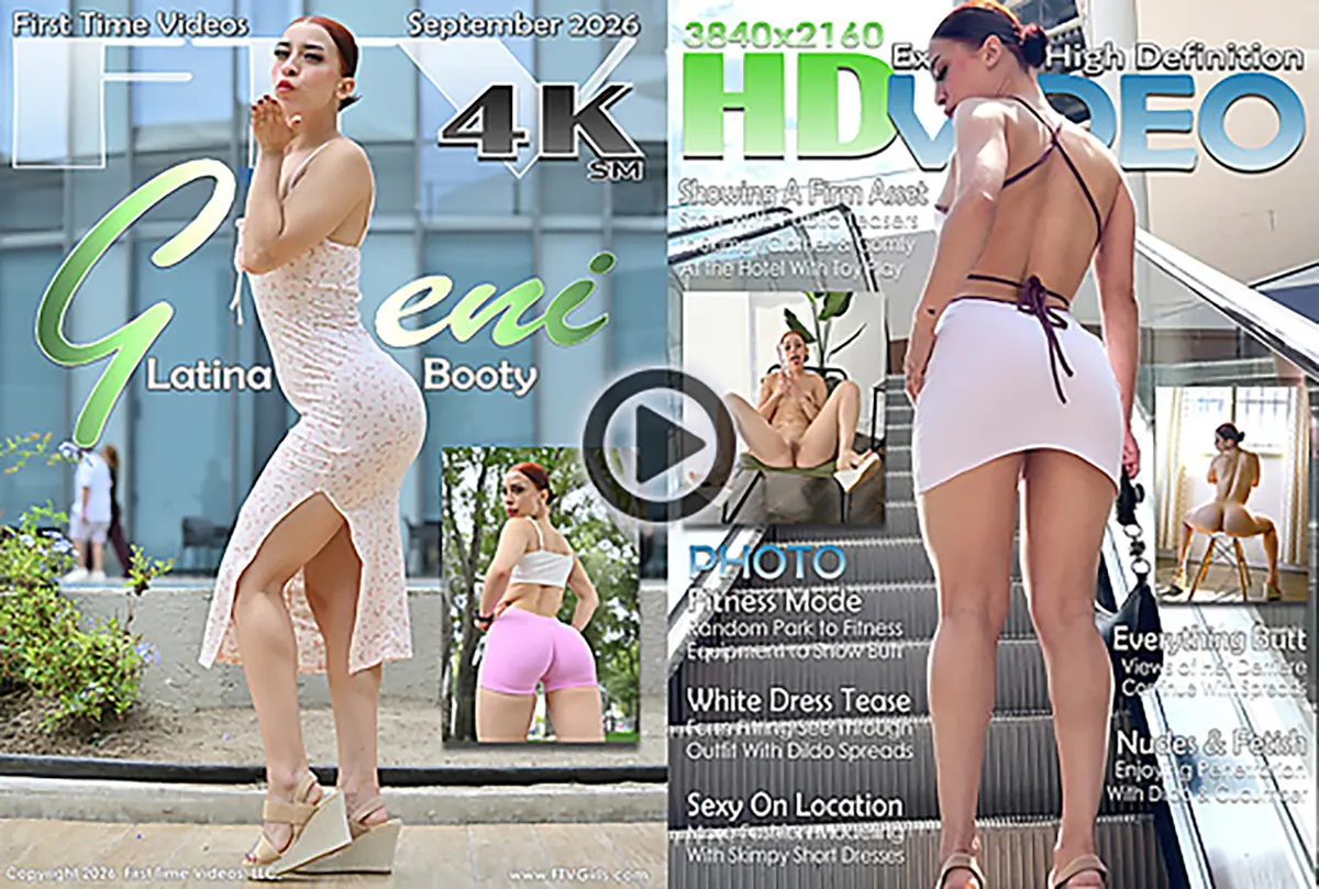 Geni FTVGirls Latina model preview with outdoor nude photos